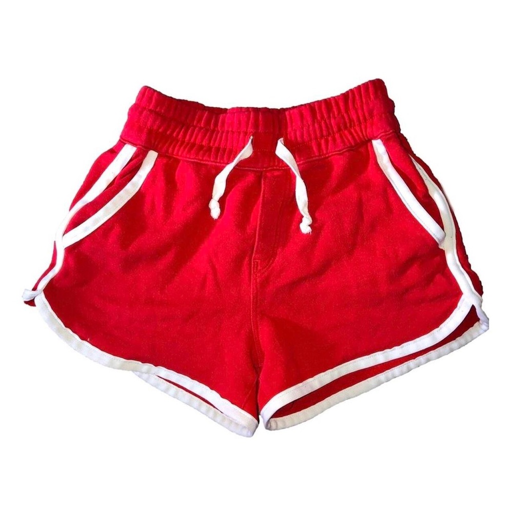 MOTHER Red Gym Shorts